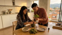 Cómo hacer una kokedama en 15 minutos: paso a paso fácil para decorar con plantas sin maceta