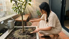 No tires la yerba mate: el uso sencillo en tu limonero para cuidar la humedad y mejorar el suelo