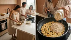 Pan de banano en sartén sin horno: fácil, húmedo y con avena